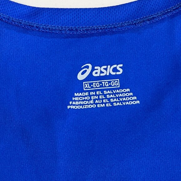 ASICS - Women's Ready Set Long Sleeve V neck TShirt - New Blue - Size XL - Picture 6 of 11